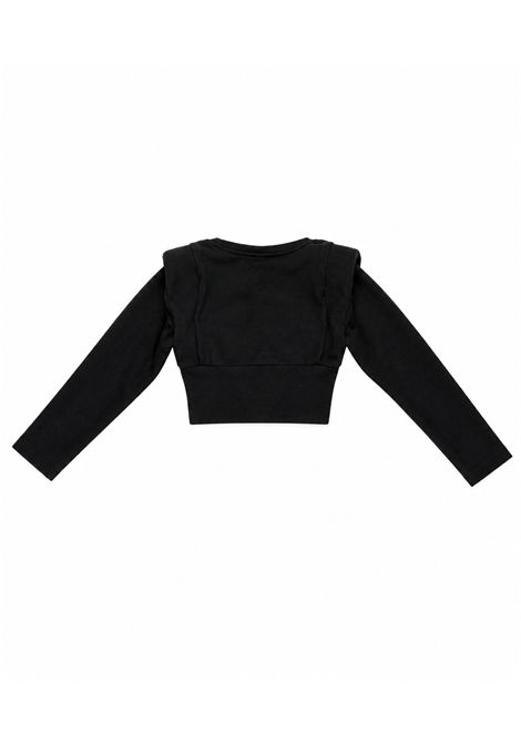 Pull spalle strutturate Lù-Lù BY MISS GRANT | LL4742NERO